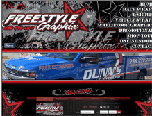 Tablet Screenshot of freestylegraphix.com